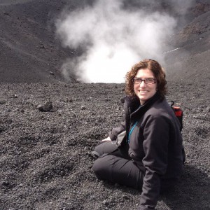 Cráter formado en 03/2013 en el parque del Etna