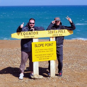 Slope Point, el punto más al sur de la Isla Sur