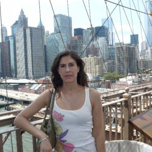 Skyline de Manhattan desde Brooklyn Bridge