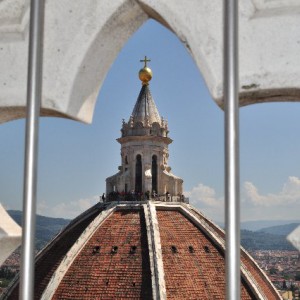 Cúpula del Duomo visto desde el Campanario