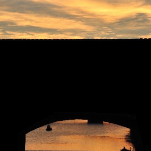 Atardecer en el Ponte Vecchio