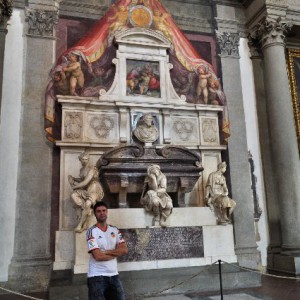 Tumba de Miguel Ángel en Santa Croce