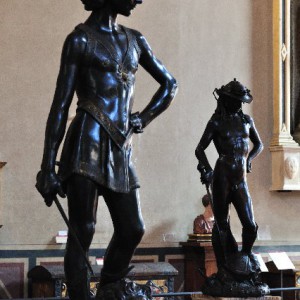El David de Verrochio y El David de Donatello
