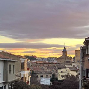 Atardecer en Tudela