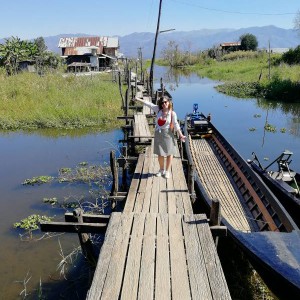 Lago Inle - embarcadero de Khaung Daing