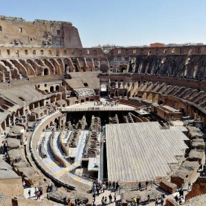 Coliseo desde el anillo superior