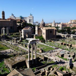 Foro Romano desde el Palatino