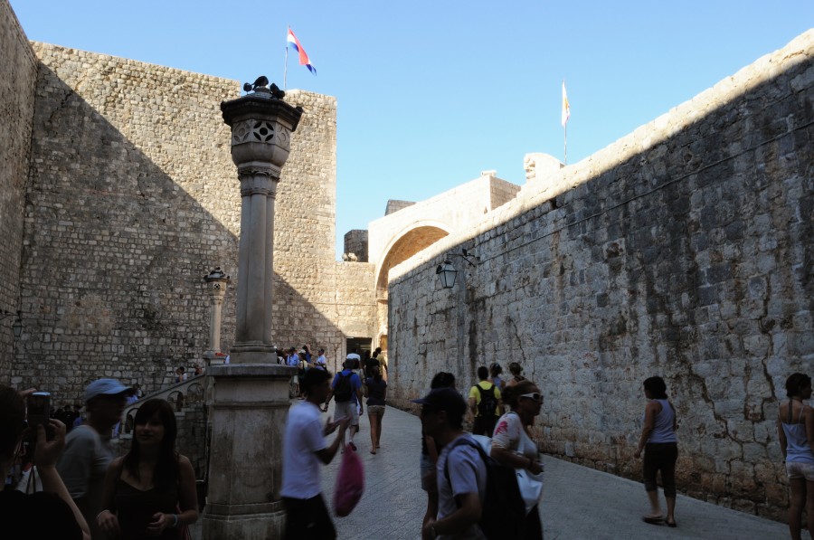Murallas de acceso a Dubrovnik