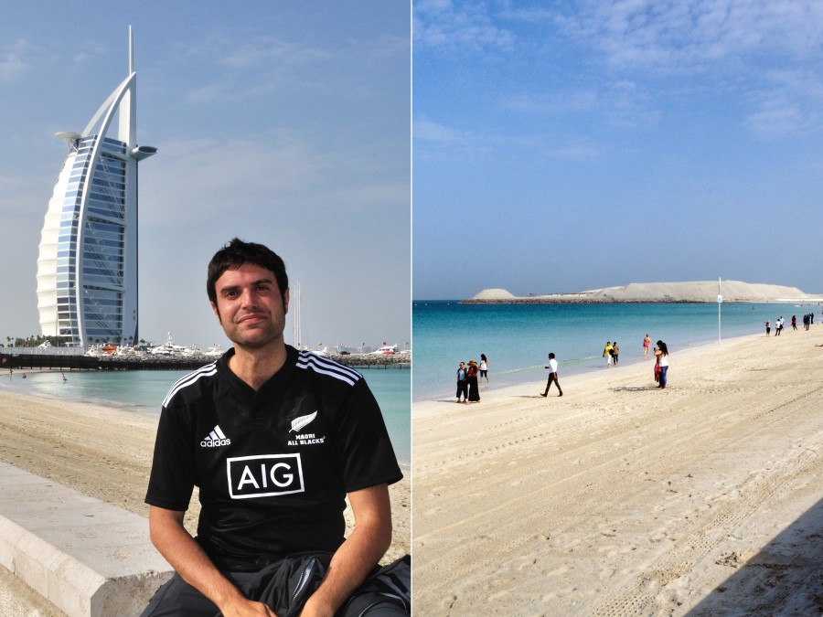 Burj Al Arab y la playa