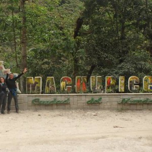 Llegada a Aguas Calientes